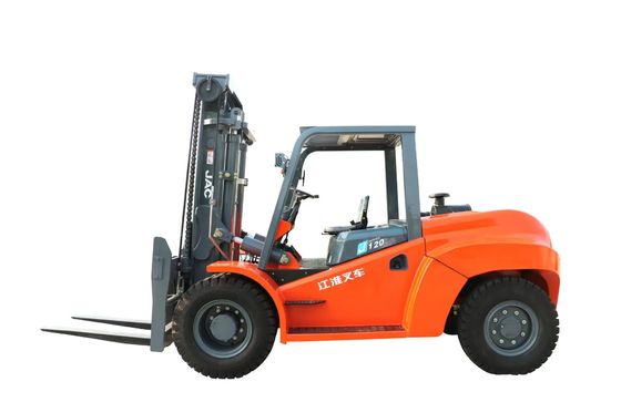 Платформа грузоподъемника 12 тонн JAC дизельная для погрузо-разгрузочной работы CPCD120J