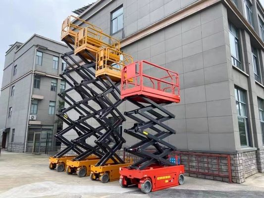 JAC современные Scissor воздушный корабль 10m 320kg работы подъема платформы